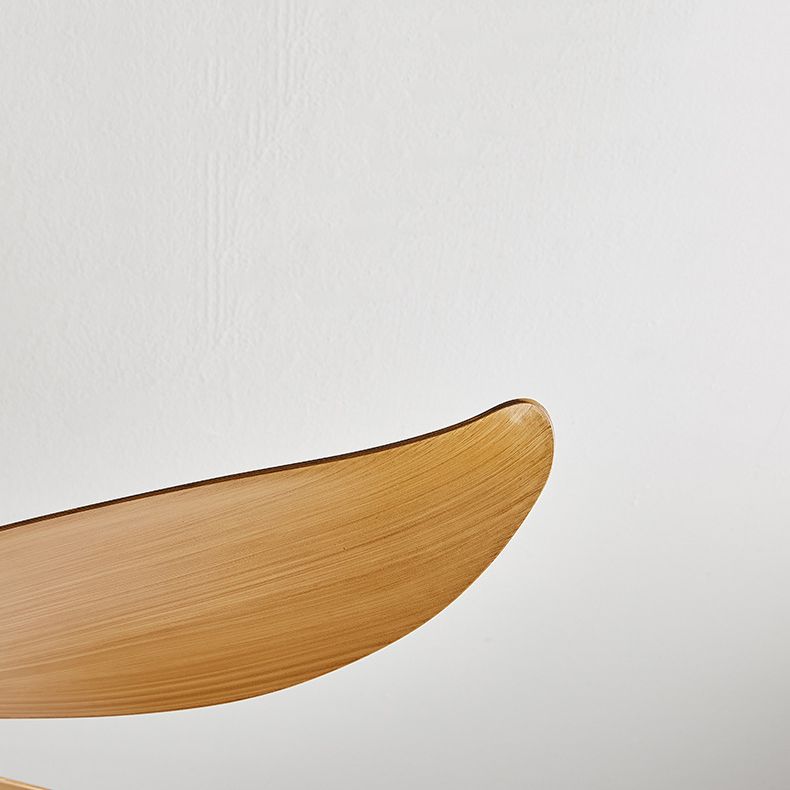 Simple Ceiling Fan Light Fixture Modern LED Ceiling Flush Mount for Kids' Room