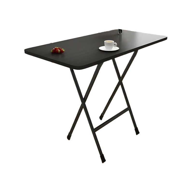 Simplicity Style Rectangle Dining Table Wooden Folding Kitchen Table
