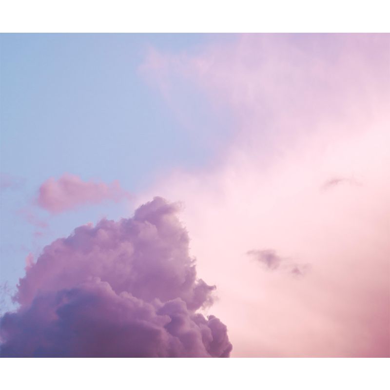 Fancy Sky Wall Mural Wallpaper Photography Mildew Resistant for Living Room