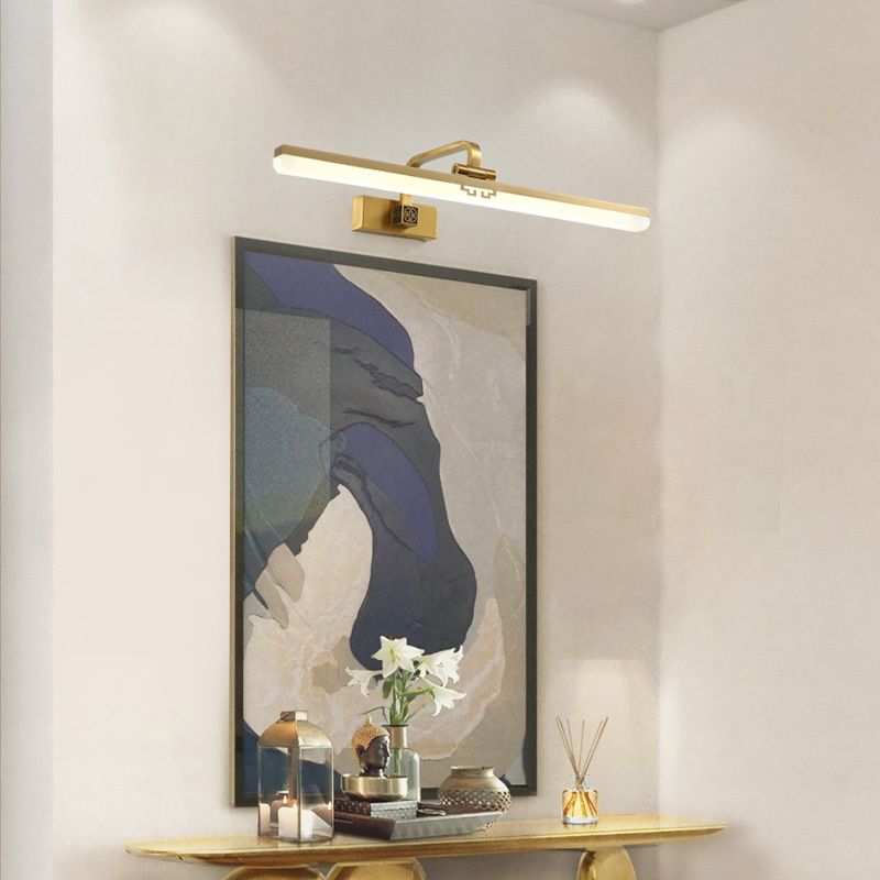 Metal linear Shade Wall Lights Modern Style 1 Head Wall Lighting Fixtures