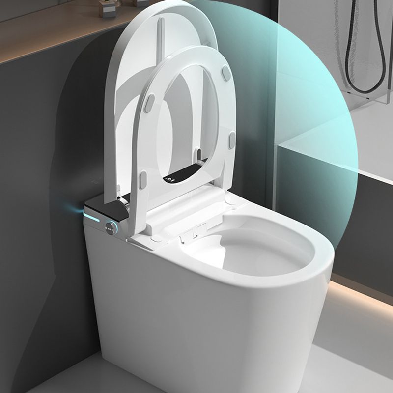 Modern One Piece ABS Toilet Floor Mounted Siphon Jet Toilet Bowl
