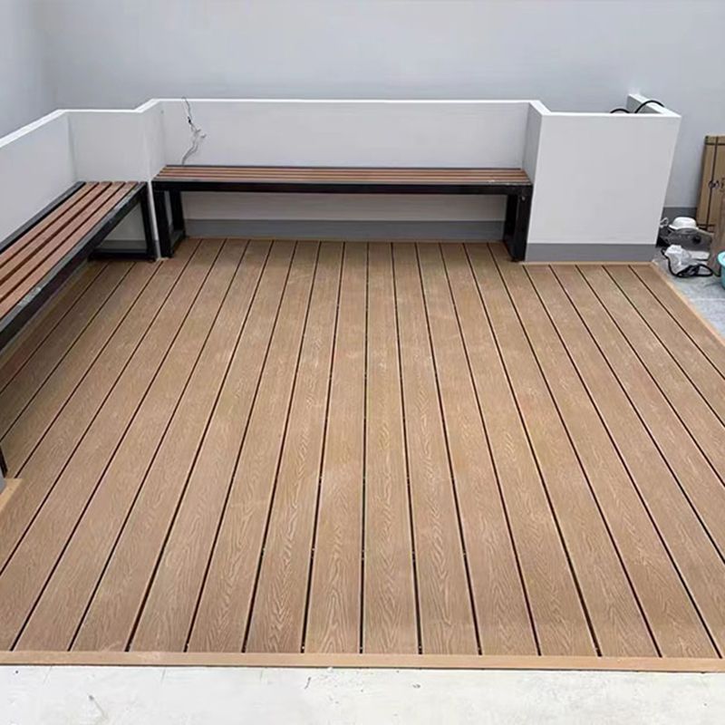 Deck Plank Wooden Embossed Waterproof Outdoor Flooring Deck Plank