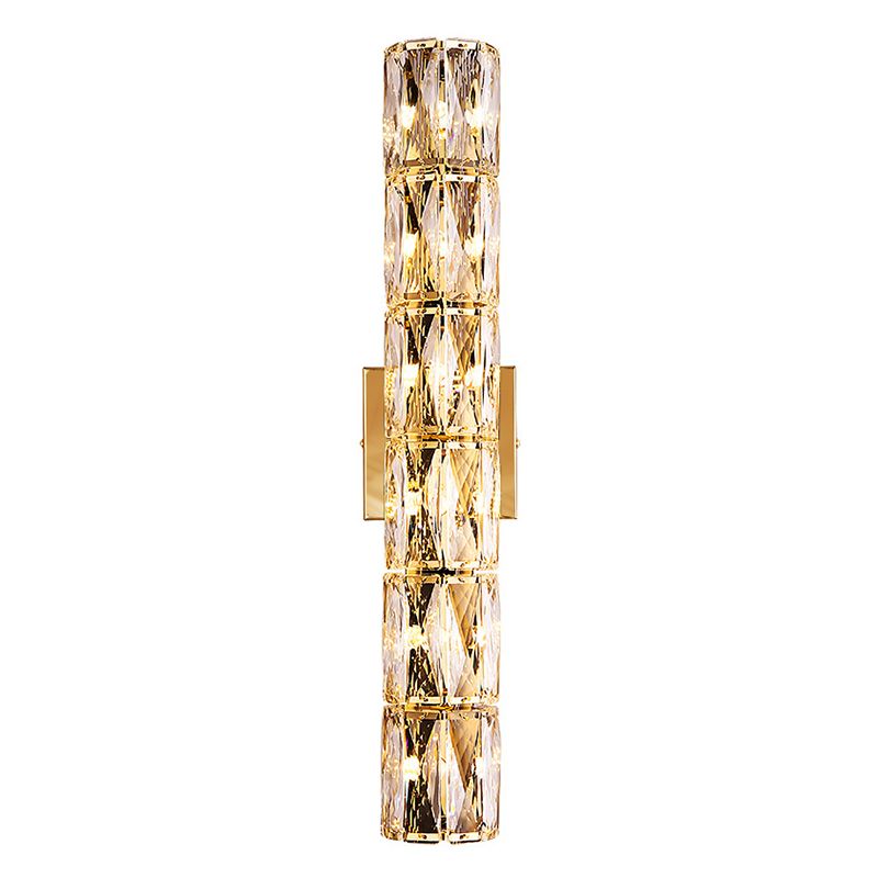 Silver/Golden Modern Bathroom Vanity Light LED Crystal Bath Bar