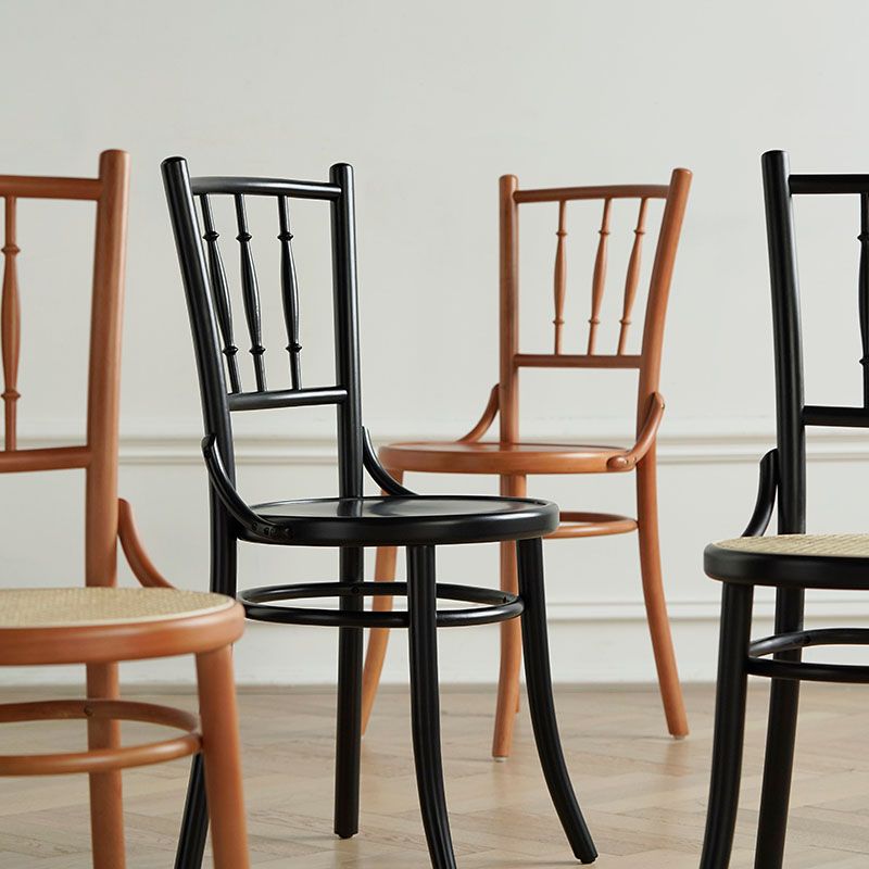 Industrial Style Side Chair Wooden Indoor Dining Chair for Living Room