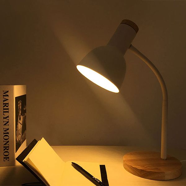 Lampes de table de nuit macaroon Bell 1-Light LAXS DE LA LIGNE AVEC DE L'OBEIE MÉTALES POUR CHAMBRE