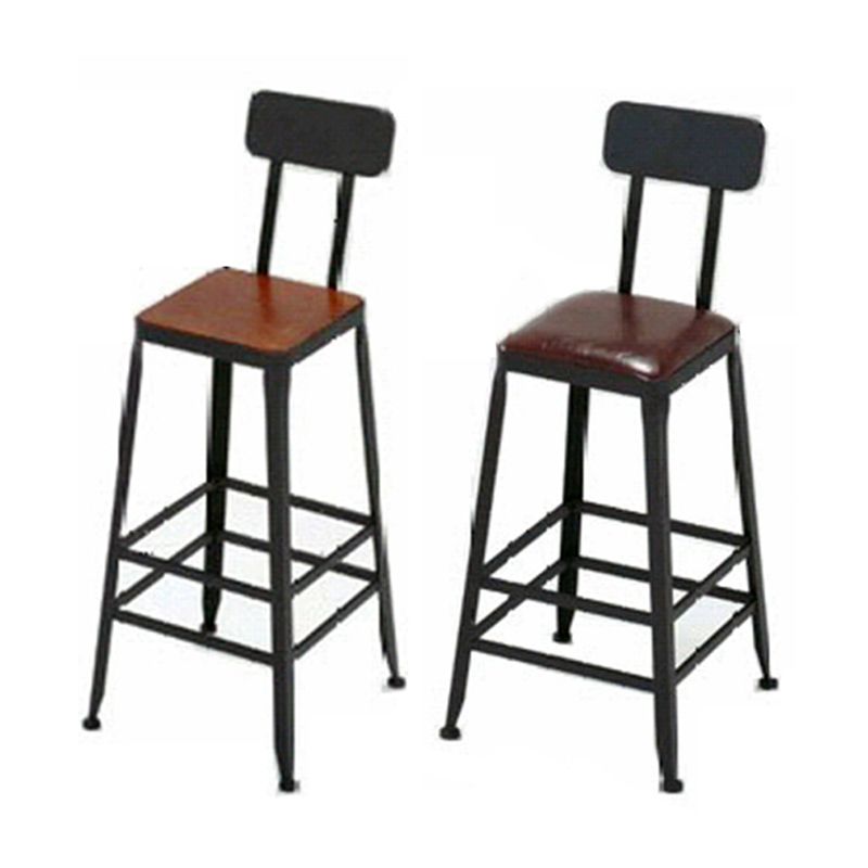 Industrial 1/2/9 Pieces Bar Table Set Rectangle Pine Wood Counter Table with High Stools