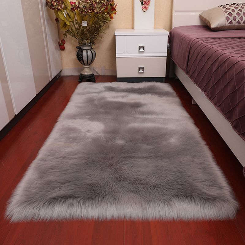 Modischer, minimalistischer Teppich, mehrfarbig, einfarbig, schmutzabweisender, haustierfreundlicher Teppich für Schlafzimmer