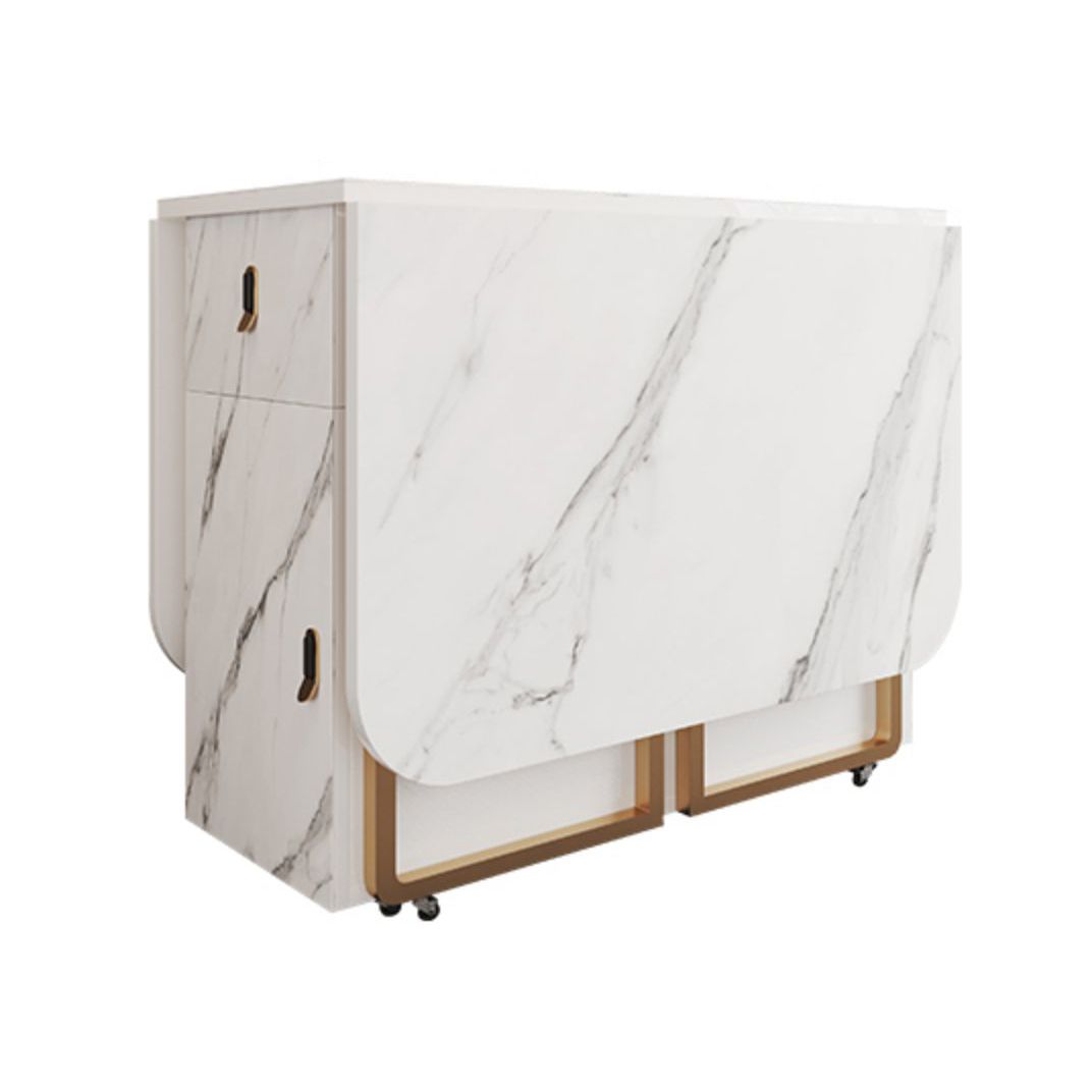 Eigentijdse stijl rechthoek eettafel vouwen eetkamer huismeubilair