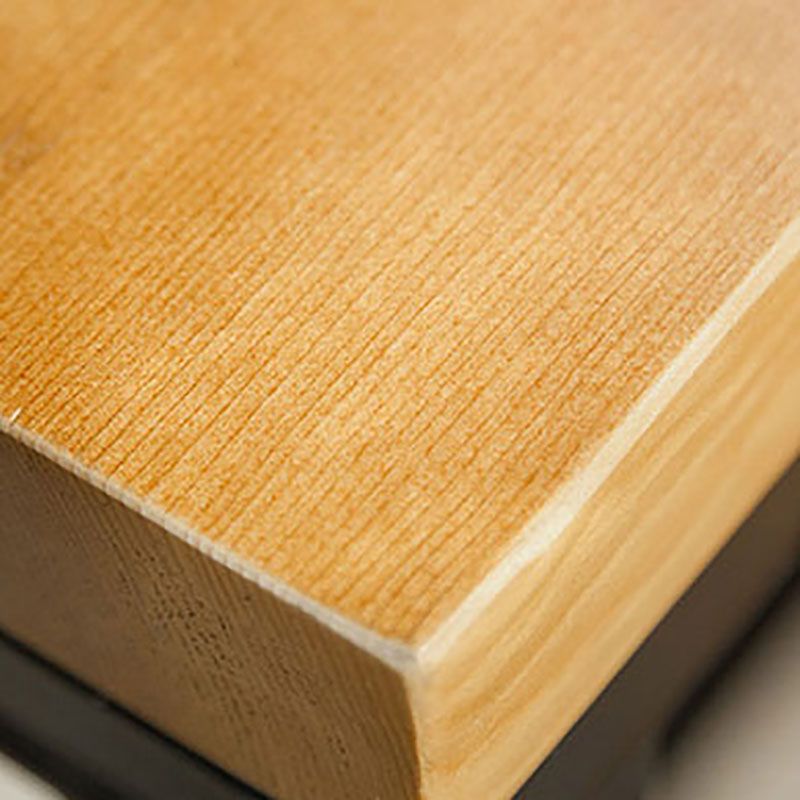 Rectangle Colorful Top Counter Table Metal Black Legs 42-inch Height Industrial Bar Table