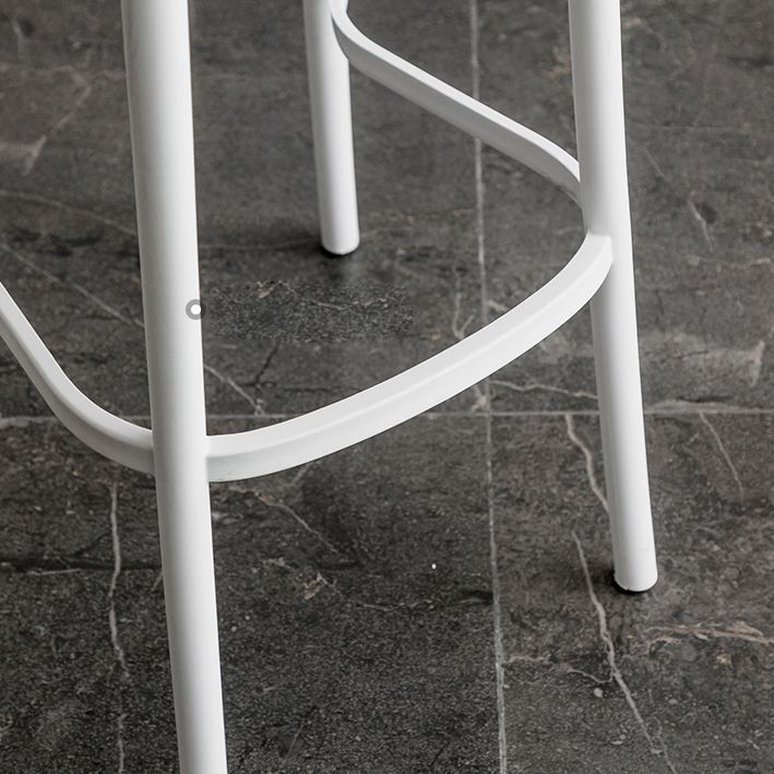 Contemporary Style Bar-stool Plastic Counter Bar Stool for Home