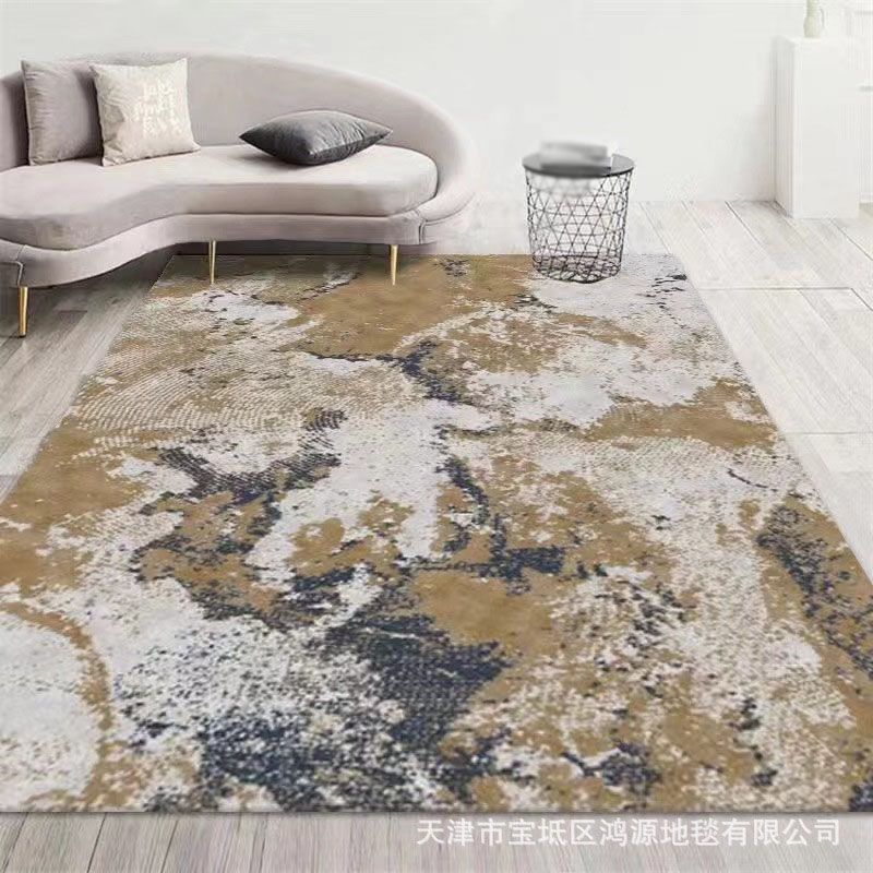 Roze abstract print tapijt polyester modern tapijt wasbaar wastidee vloerkleed voor woonkamer