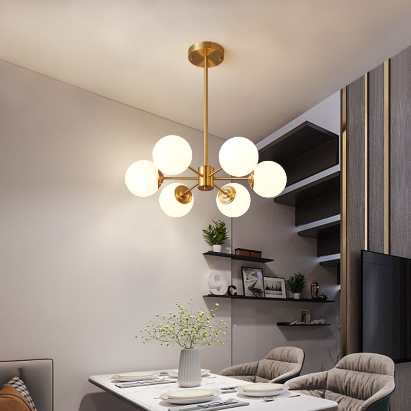 Luz de lujo Luz de lámpara LED de estilo moderno simple para el comedor