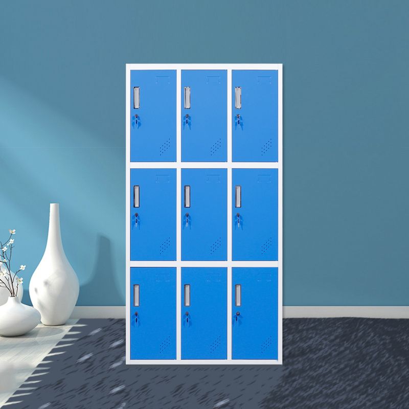 Hinged Wardrobe Armoire Contemporary Metal Wardrobe Cabinet for Home