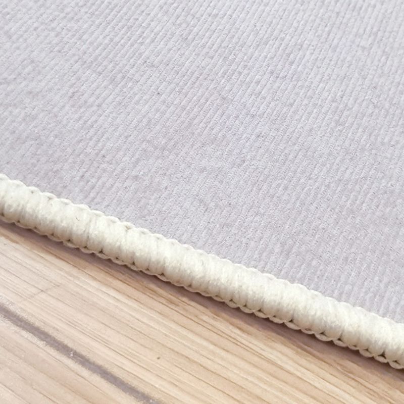 Orange einfacher Teppichblendstücke Teppich Fleckenfestem Teppich für Wohnkultur