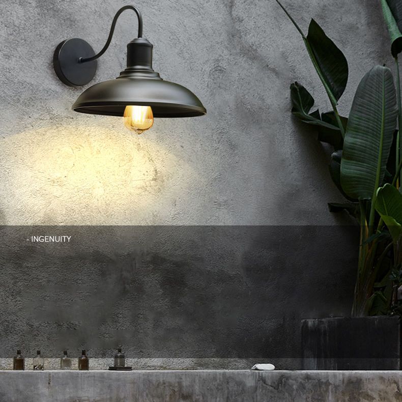 Lagerhausmontage Lampe 1 Licht Vintage Außenwandbeleuchtung