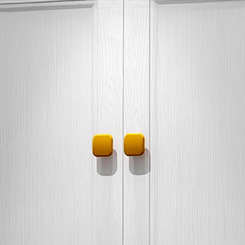 Hinged 1-Door Wardrobe Armoire Contemporary Plastic Wardrobe Closet