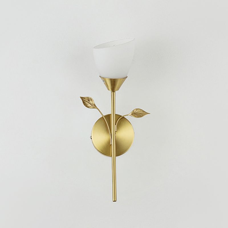 Des appliques de murs de la nuance de fleur de style moderne avec une atmosphère romantique