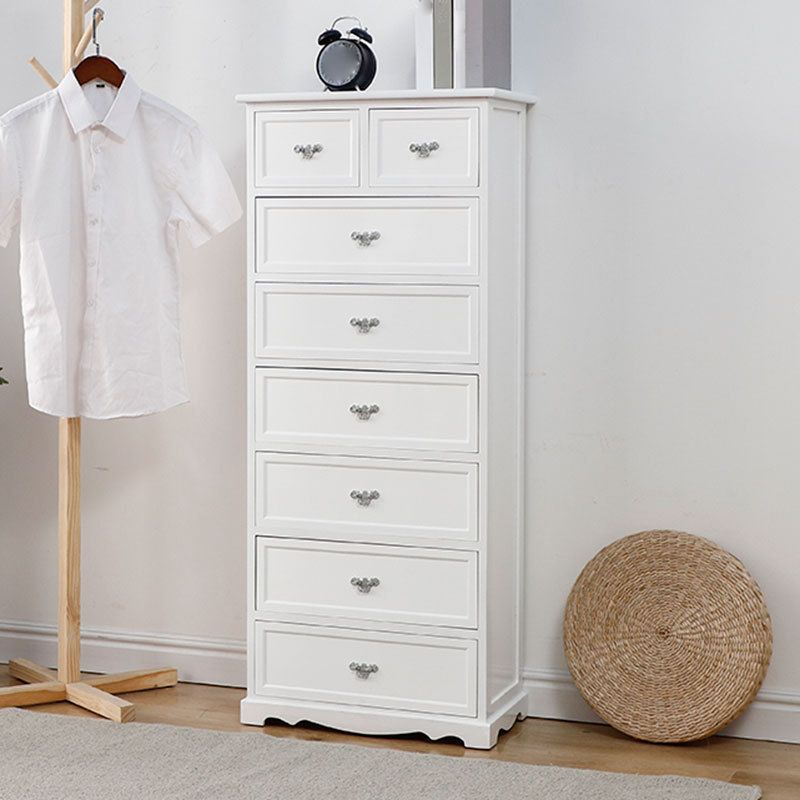 Standard Rectangle Accent Chest with Drawers 13.77" Wide Wood Chest
