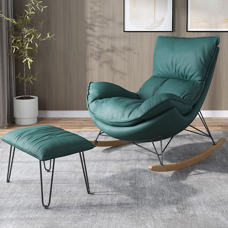 Leisure Recliner Sofa Chair Single Fabric Lounge Rocking Chairs