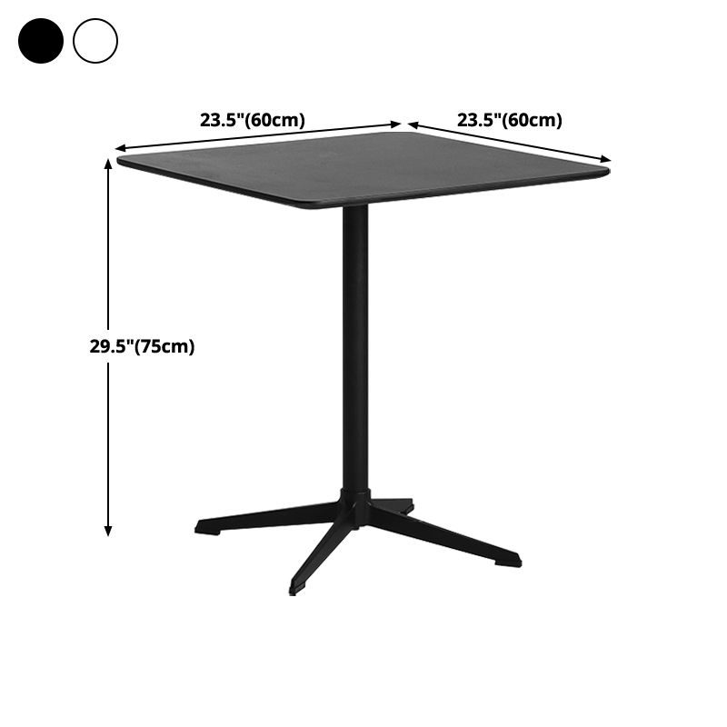 4-foot MDF Dining Site Table Industrial Style Dining Table for Dining Room