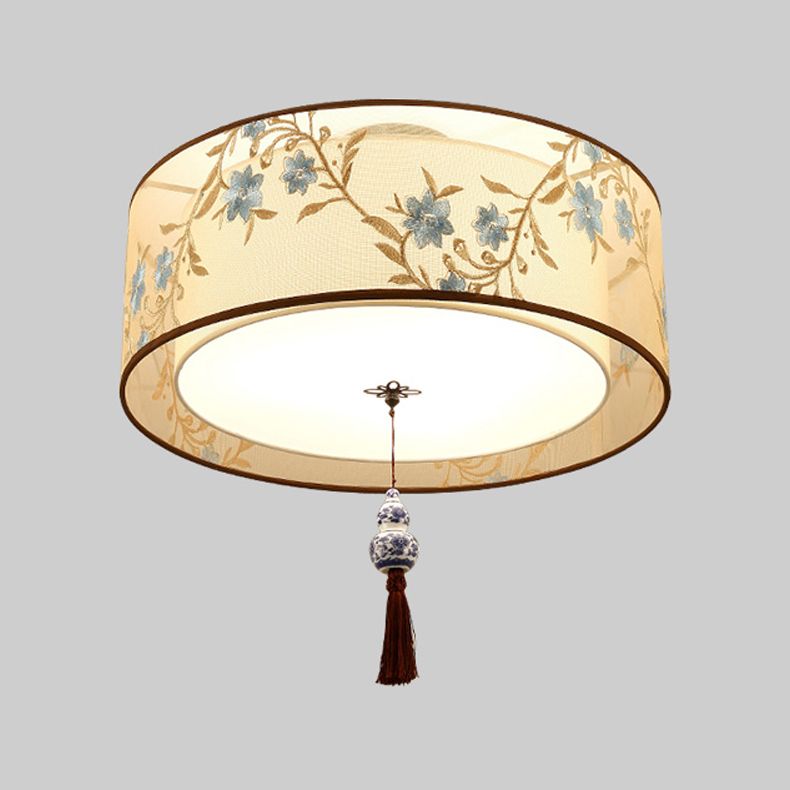 Creative Geometric Ceiling Fixture Contemporary Clothing Flush Mount Light