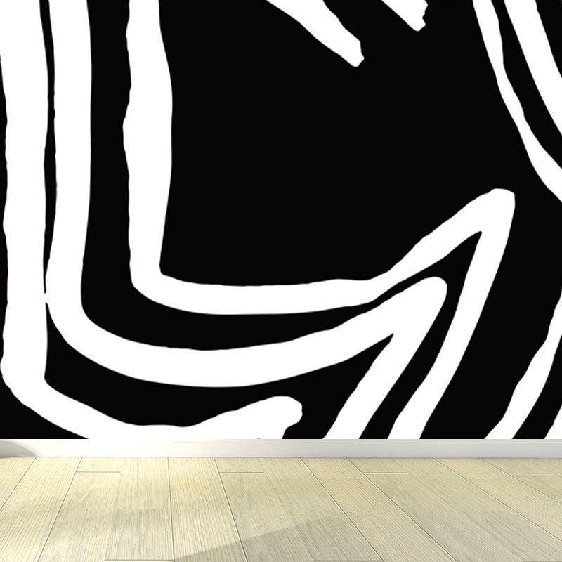 Contemporary Abstract Wall Mural Decal Colorful Geometric Wall Decor for Teens Room