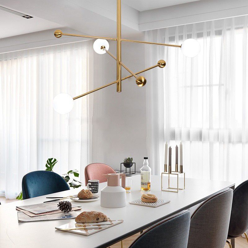 Witglas Sputnik Hanglampverlichting Warmtures Modern Suspension Light (lamp niet inbegrepen)