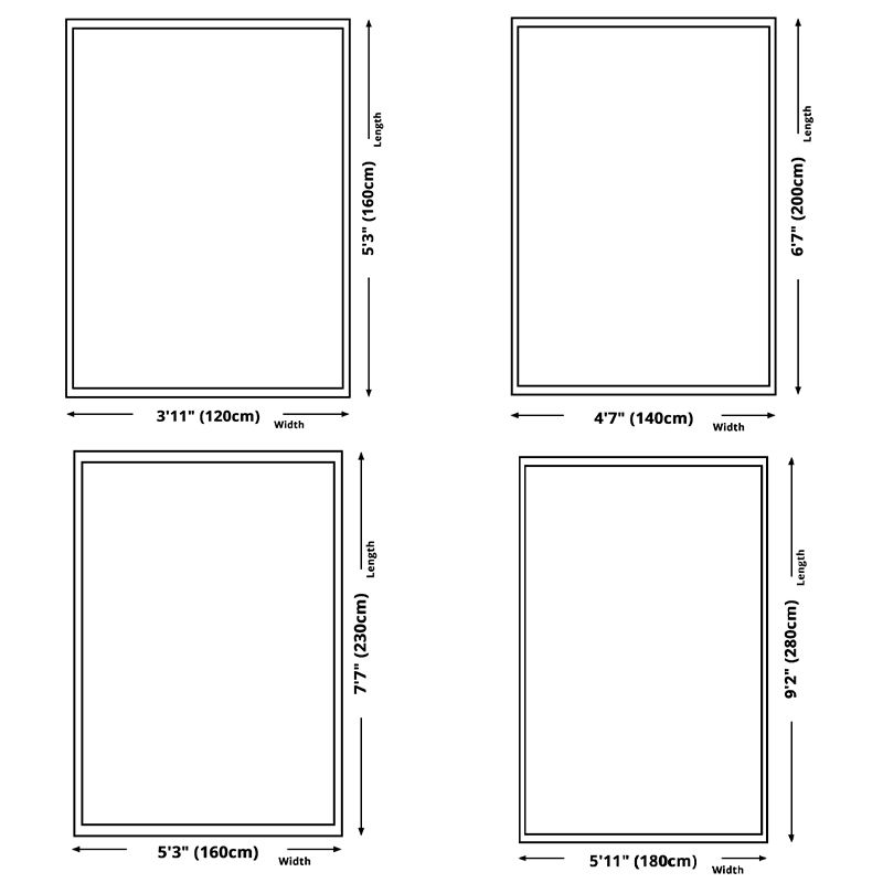 Beige Medallion Pattern Area Carpet European Polyester Area Rug Non-Slip Backing Rug for Home Decor