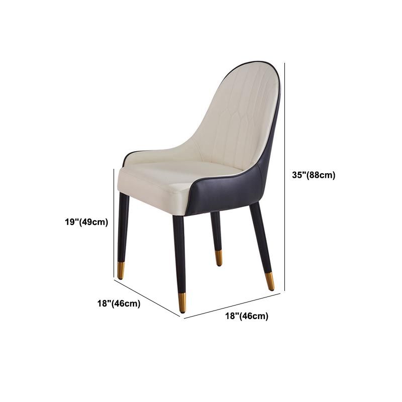 Glam Dining Set Stone 1/3/4 Pieces Dining Round Furniture for Home