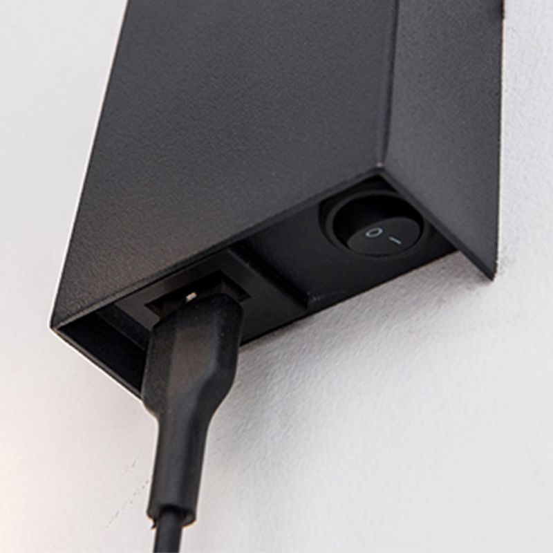 Geometric Shape Metal Reading Wall Lighting Modern 1 Light Wall Mounted Lighting