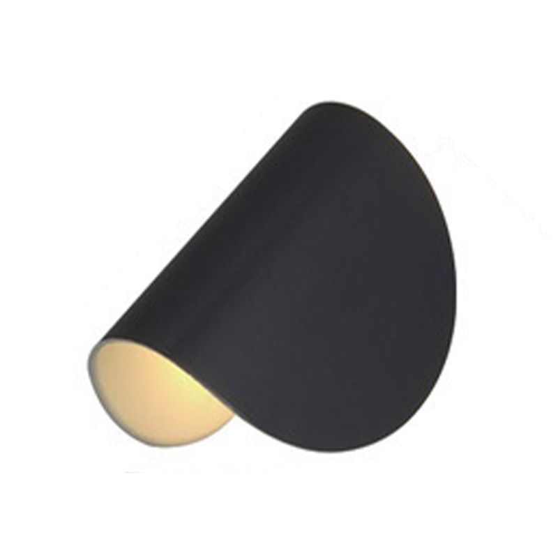 Modern Simple Metal Wall Light Arc Shape Rotatable Wall Lamp for Living Room