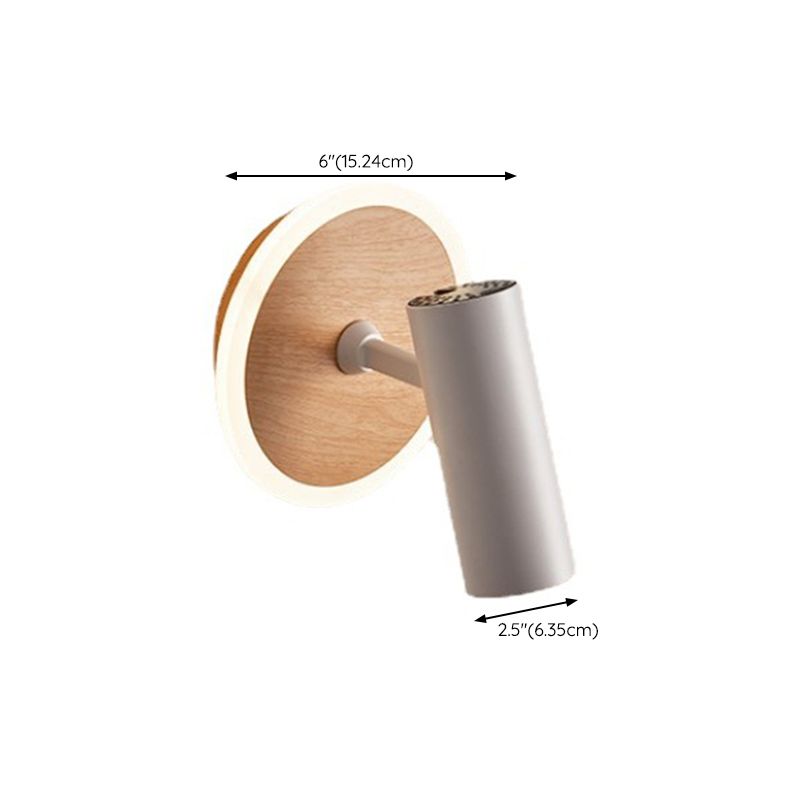 Modern 2-Light White Wall Mounted Sconce Metallic Shaded Wall Light