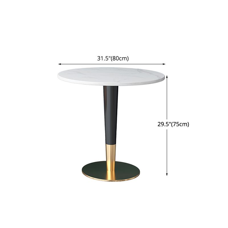 Glam 1/2 Pieces Dining Set Sintered Stone Dining Furniture for Home Use