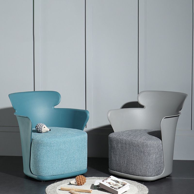 Linen Chair  27.5" L x 23.6" W x 29.9" H Arms Included Chair for Living Room