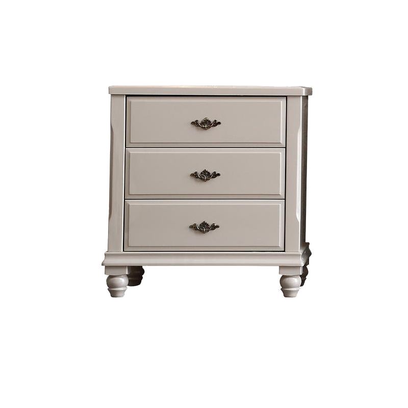 Contemporary Grey Accent Chest with Soft Close Drawers in Rubberwood
