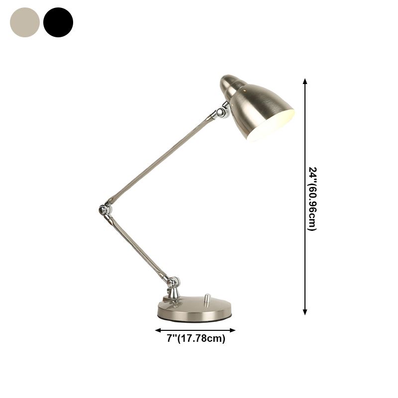 Postmoderne decoratieve bureaulamp Modern stalen tafellicht voor kantoorbed