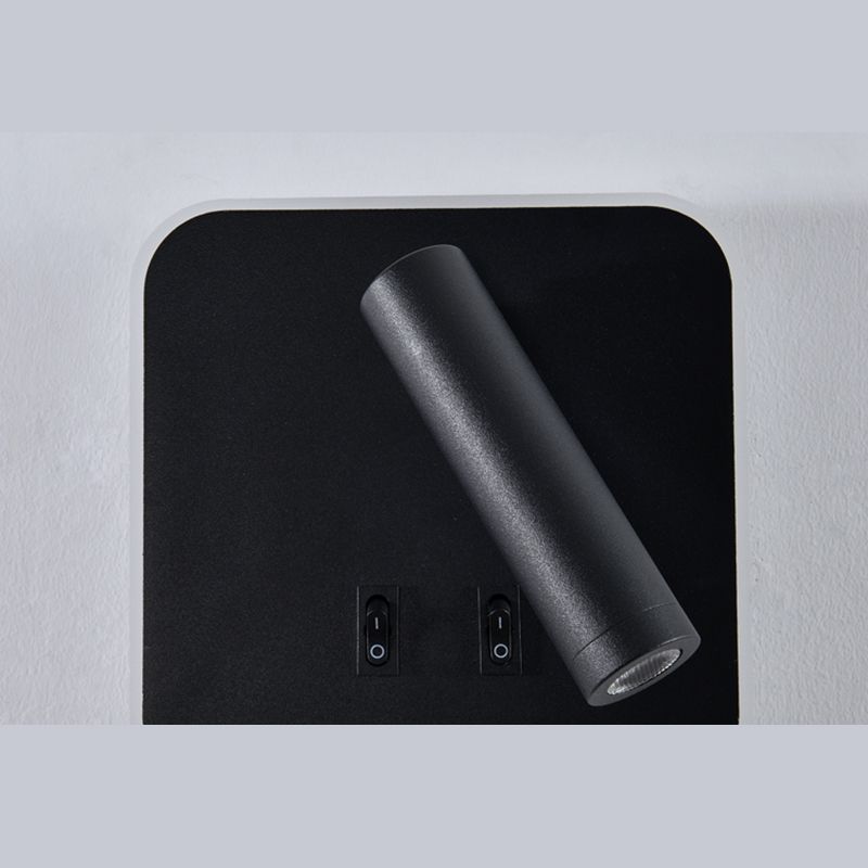 Modern Minimalist Style Cylinder Wall Mounted Lighting Metal Wall Lamp