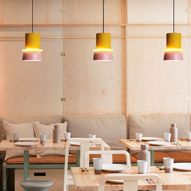 Macaron Bloblocking Spender Lamp Metal 1 Sospensione Luce Light per soggiorno