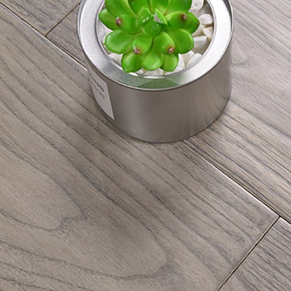 Modern Side Trim Piece Wire Brushed Click-Locking Wood Flooring Tiles