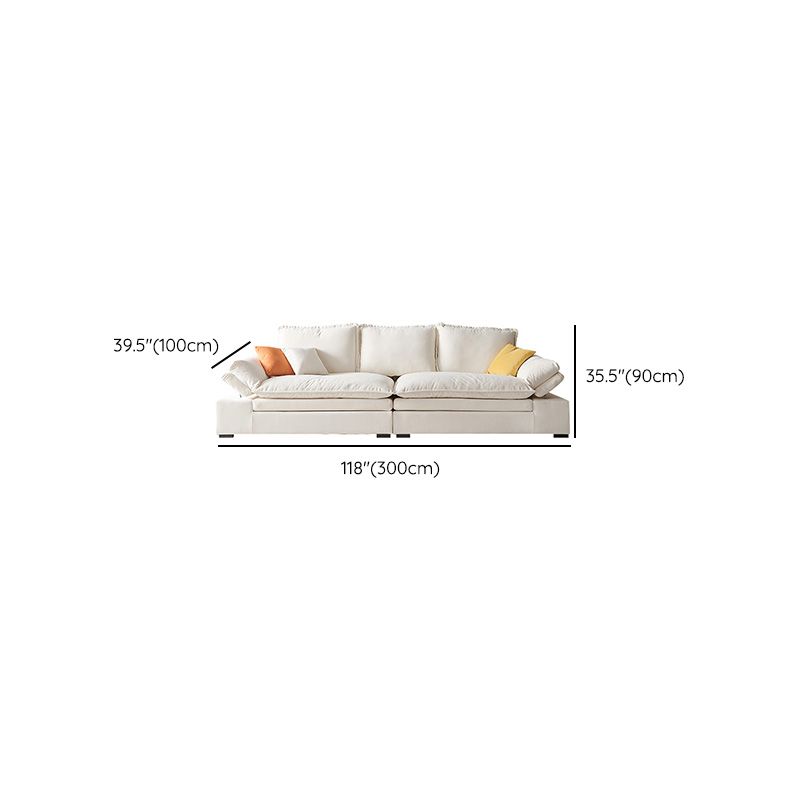 Contemporary Pillow Top Arm Reclining Loveseat Velvet Settee