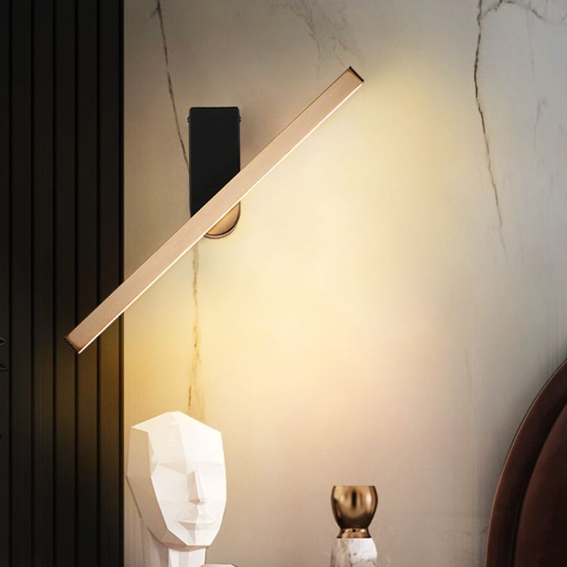 Modern Simple Wall Light Rotatable Rectangle Shape Wall Lamp for Living Room