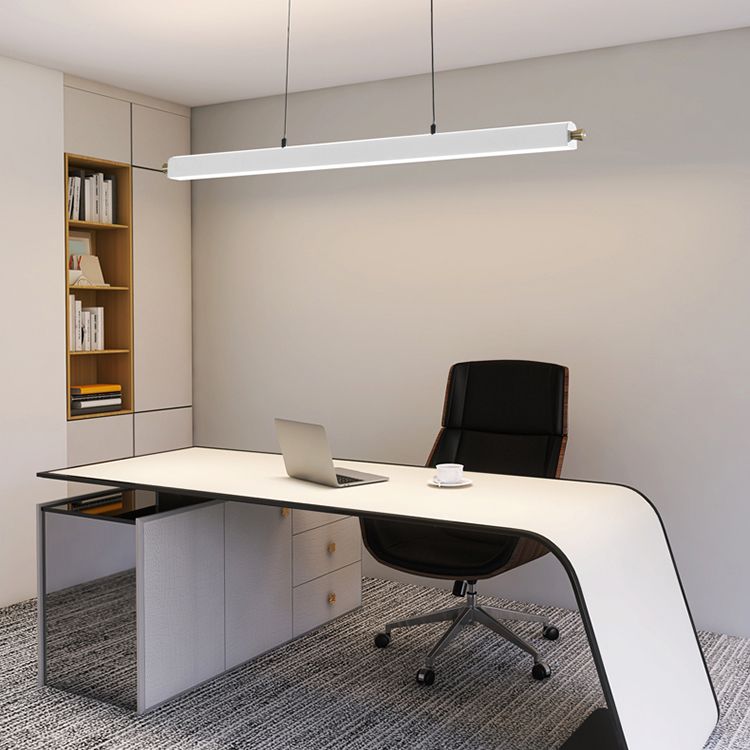 Estilo moderno lineal isla light metal 1 1 de techo colgante de luz