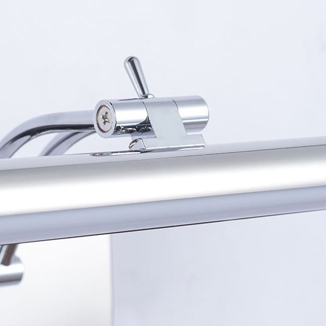 Murale linéaire en métal Lumière Miroir Miroir à 1 lumière moderne luminaire monté