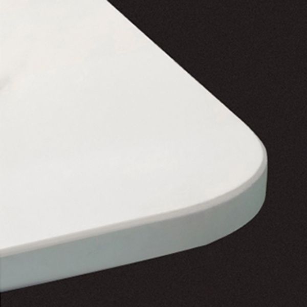 Modern Style Sintered Stone Dining Table Rectangle Table with Black Legs for Home