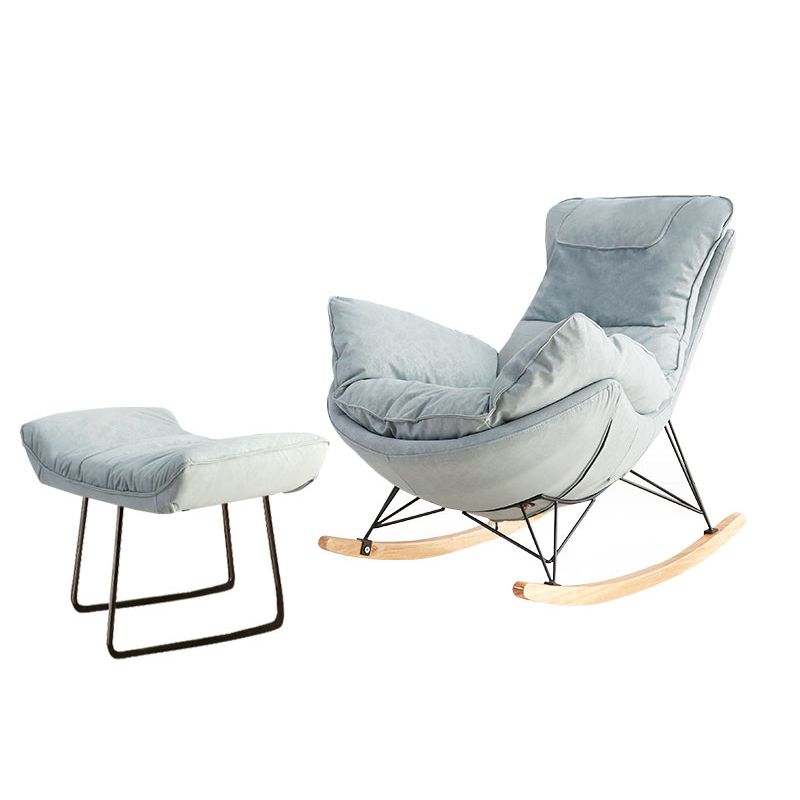 Casual Rocking Accent Chair, Leisure Sofa for Balcony and Living Room