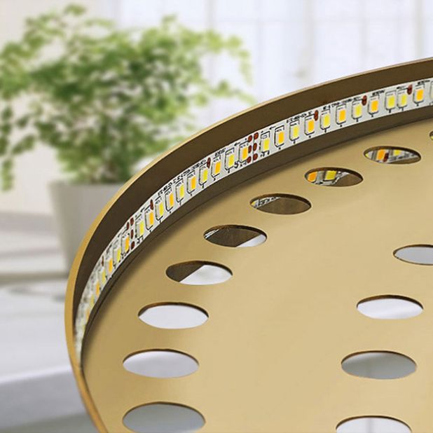 Crystal Sticks Pendant Lighting Minimalist Gold LED Island Lighting Fixture for Dinner