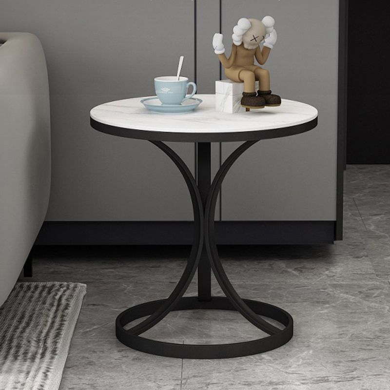 Modern Round End Table  Side Table  for Dining Room and Home