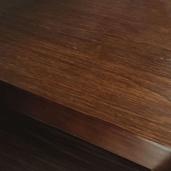 Metal Industrial Rectangular Dining Table Solid Wood Table with Trestle