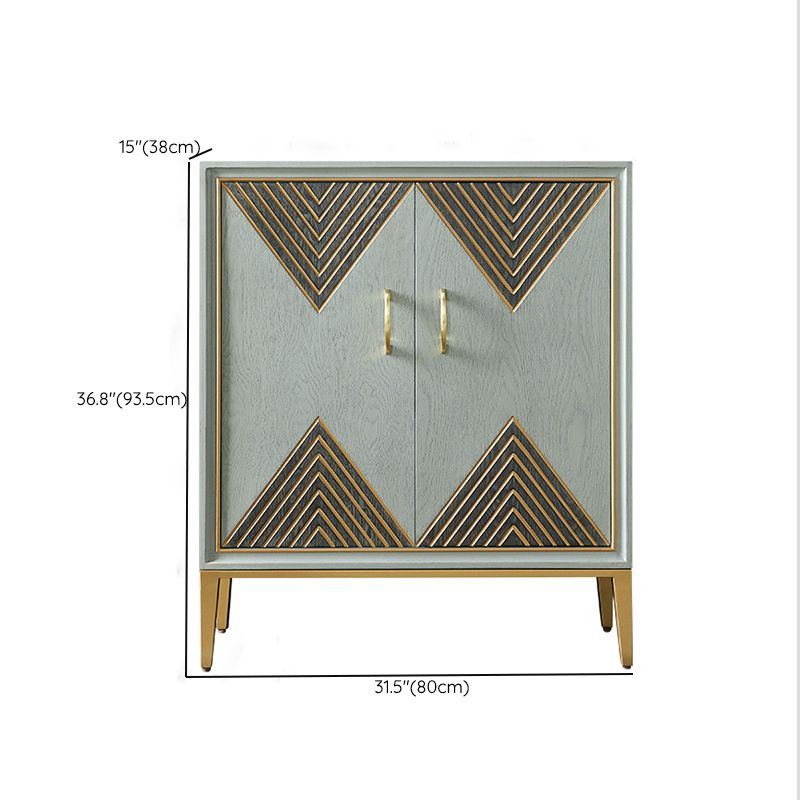 Wooden Storage Chest Dresser Contemporary Glam Dresser for Home