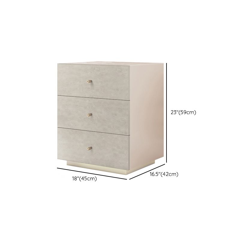 Modern Storage Chest Dresser Stone/Wooden Storage Chest with Drawers